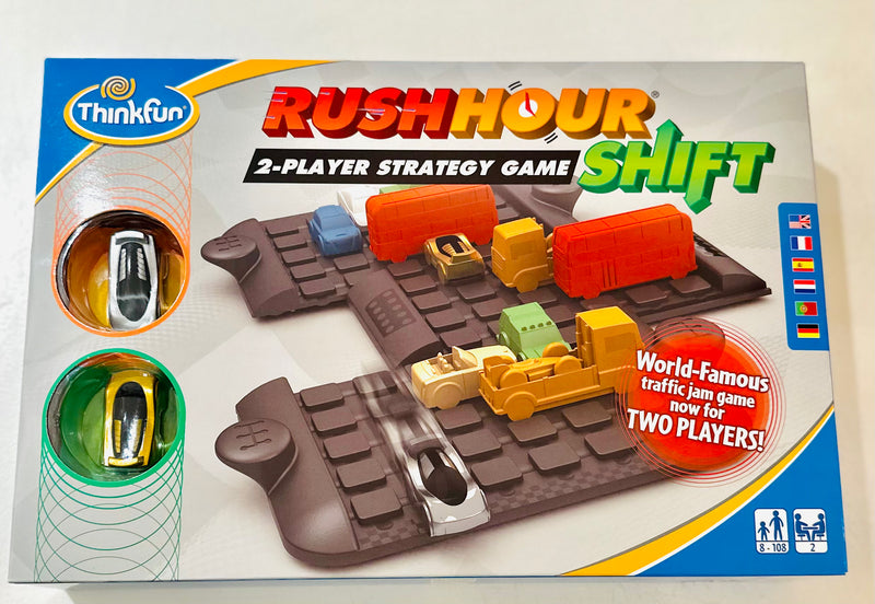 Rush Hours By ThinkFun Kids Games Math Game Board Games for Kids 8yrs+