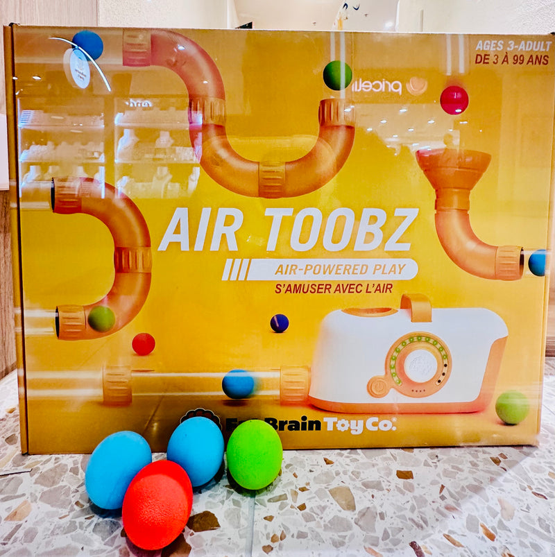 Fat Brain Toys Air Toobz with Airflow Unit 1 STEM Toys Best Seller Most Loved in Store Gifting idea for 5yrs+ (Bulky Shipping)