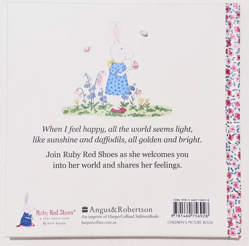 A Book About Ruby's Feelings (The World of Ruby Red Shoes, #2) Hardcover by Kate Knapp Social-Emotional Kids Picture Book