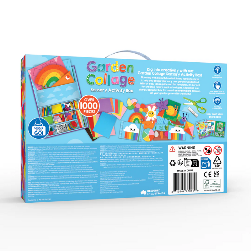 My Creative Box LARGE Garden Collage Craft Box Art and craft for kids Best Seller  Most Loved in Store Gifting Idea for 3yrs+