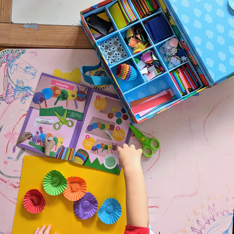 My Creative Box LARGE Garden Collage Craft Box Art and craft for kids Best Seller  Most Loved in Store Gifting Idea for 3yrs+