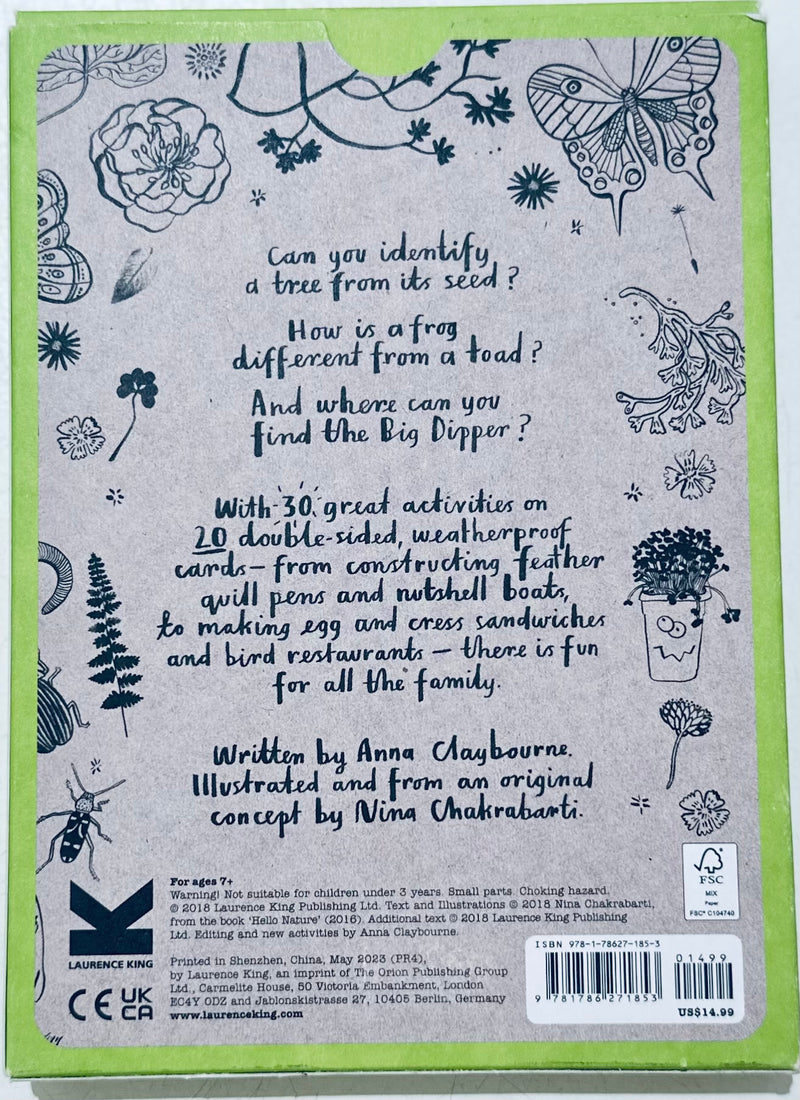 Hello Nature Activity Cards-Gifting Idea for 8yrs+
