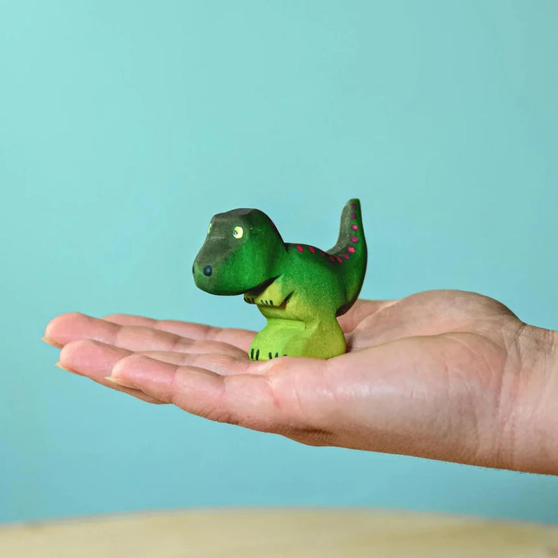 Wooden Dinosaurs T-Rex Set of 2 by BumbuToys Dinosaur and Dragon Theme 3yrs+