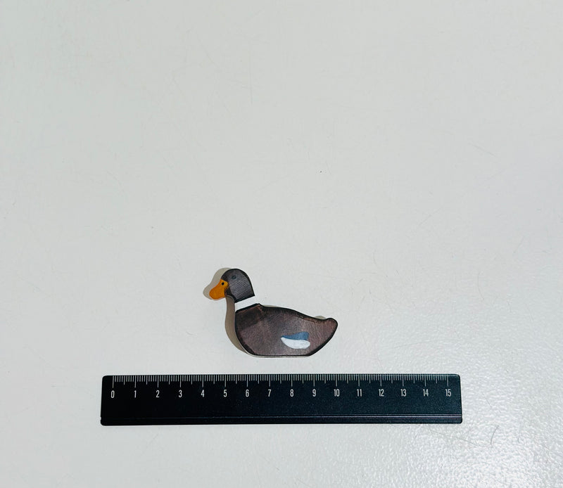 Holztiger Duck Swimming Wooden Farm Animal Toys 3yrs+