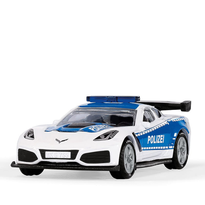 Siku Chevrolet Corvette ZR1 Police Toy Car 3yrs+