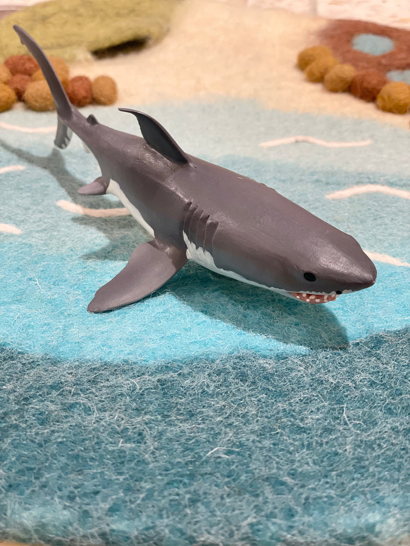 Great White Shark Figurine by Safari Ltd Sea Life Collection Animal Figurines F3yrs+