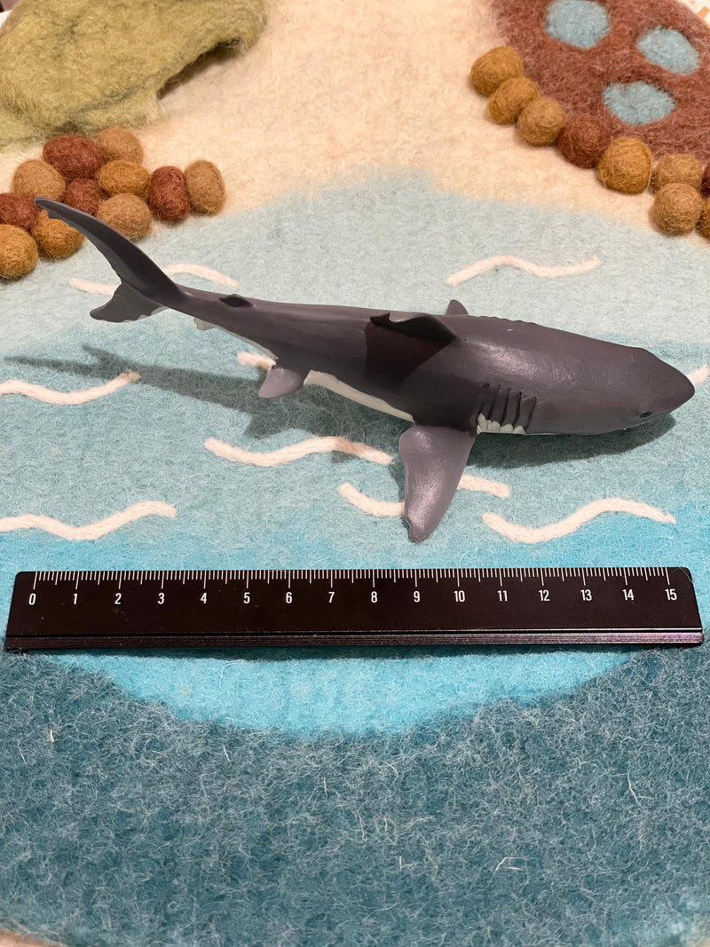 Great White Shark Figurine by Safari Ltd Sea Life Collection Animal Figurines F3yrs+
