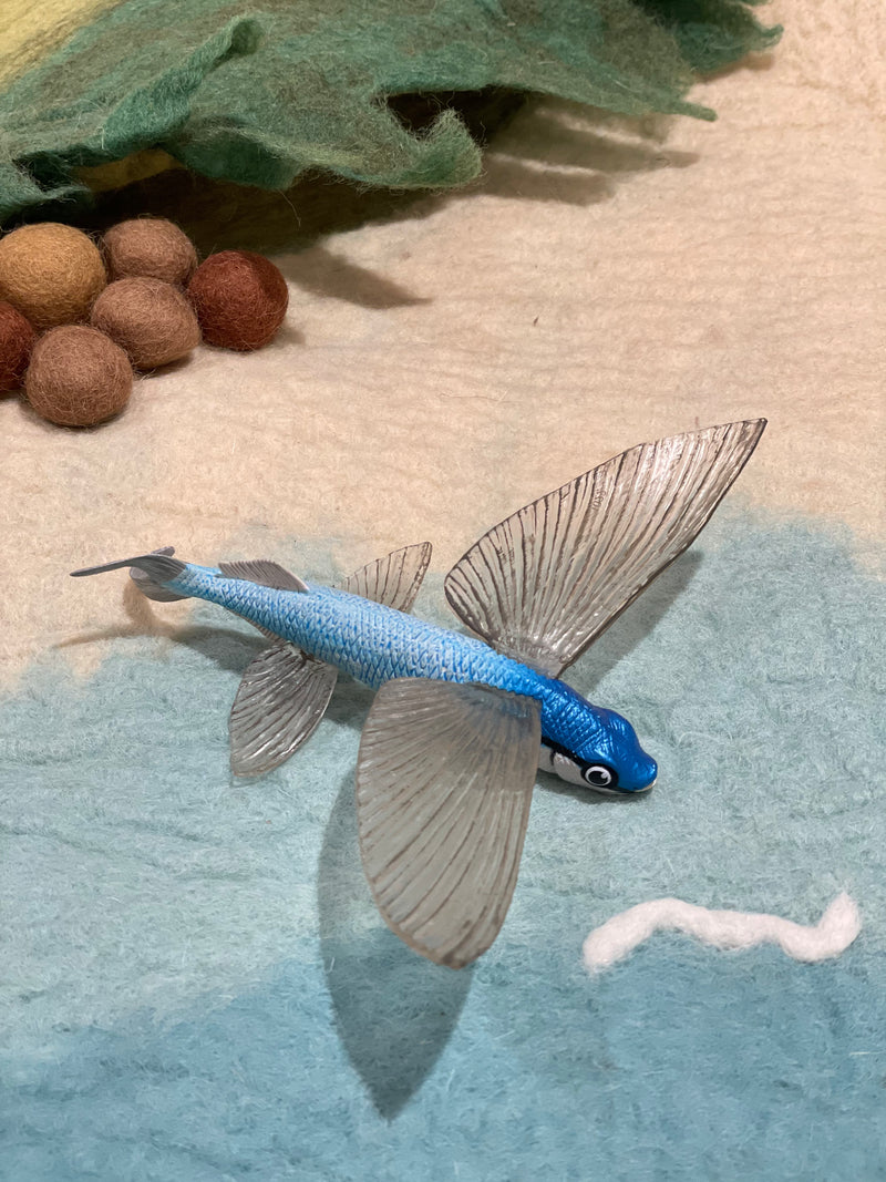 Flying Fish Figurine by Safari Ltd Large Sea Life Collection Animal Figurines 3yrs+