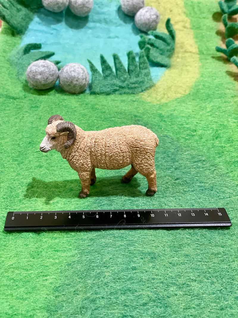 Ram Figurine by Safari Ltd Farm Collection Animal Figurines 3yrs+