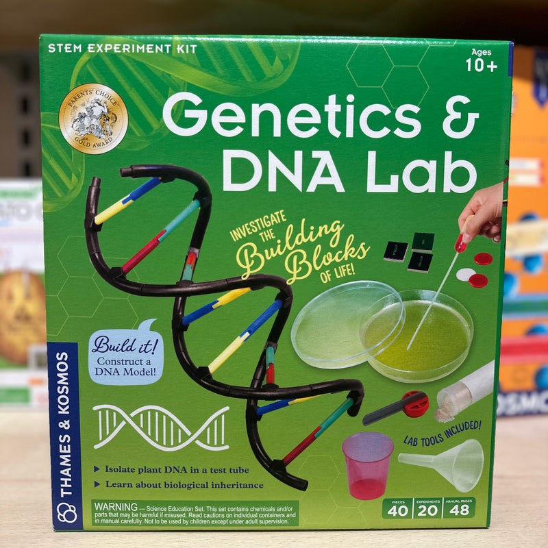 Genetics and DNA Lab Kit by Thames & Kosmos  Early Science STEM Toys Gifting Idea for 10yrs+