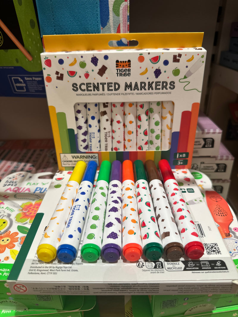Tiger Tribe Scented Markers Stationary Art and craft for kids 3yrs+