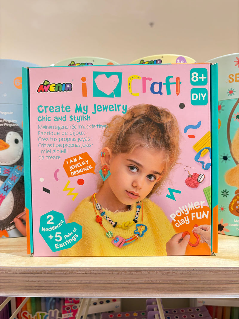 Avenir Create My Jewellery DIY Kit Chic and Stylish Art and Craft for Kids 8yrs+