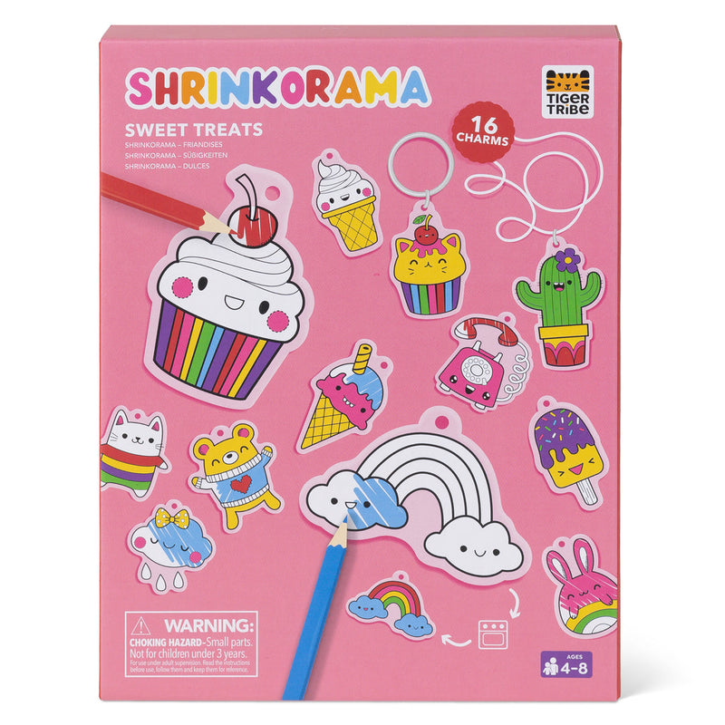 Tiger Tribe Shrinkorama Sweet Treats Shrinkies Art and Craft for kids 4yrs+
