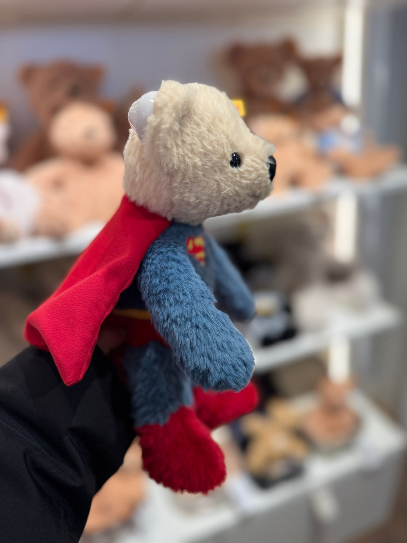 Steiff Cuddly Friend Superman Teddy Bear The Best Quality Soft Plush Toy 29cm