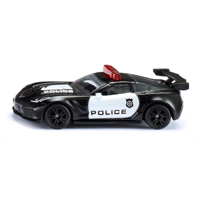 Siku Chevrolet Corvette ZR1 Police Toy Car 3yrs+