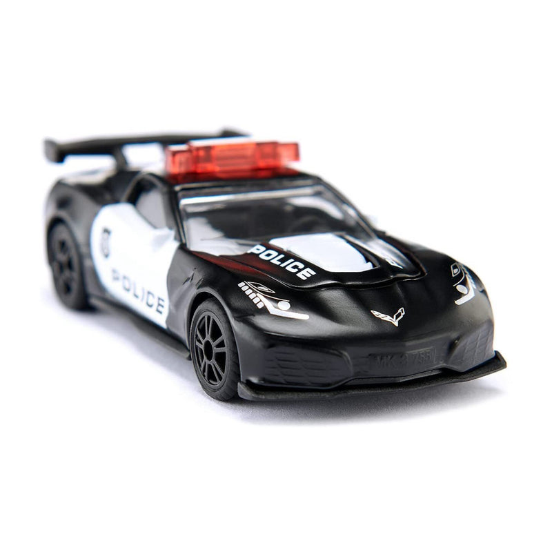Siku Chevrolet Corvette ZR1 Police Toy Car 3yrs+
