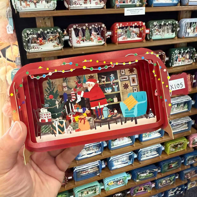 Christmas 3D Pop Up Greeting Card by Alljoy Design Christmas Card Christmas Collection