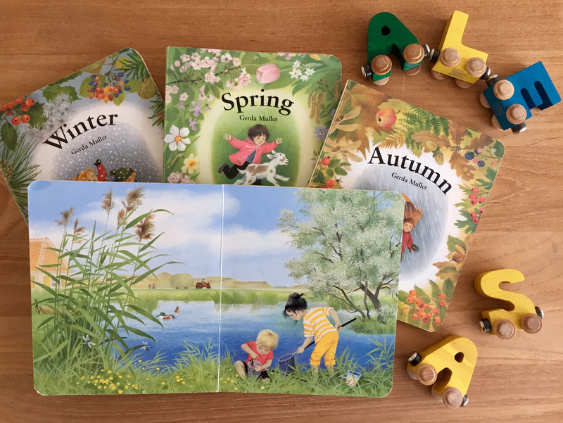 The Gerda Muller Seasons Spring, Summer, Autumn and Winter Gift Collection Set of 4 (Board Books) Kids Picture Book
