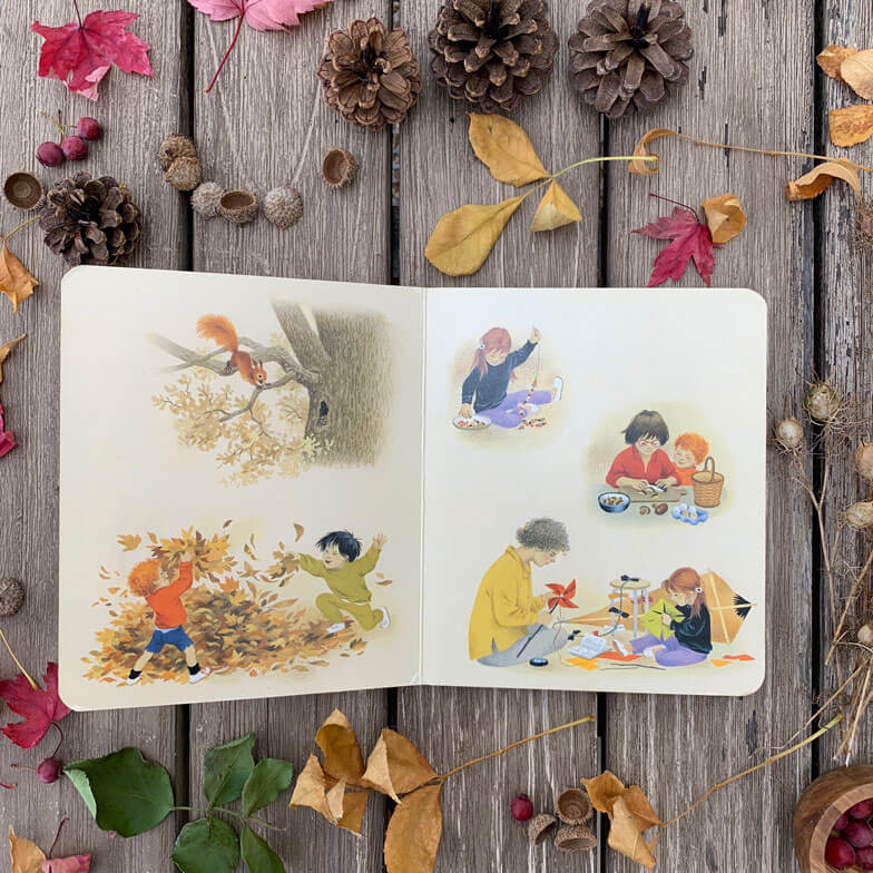 The Gerda Muller Seasons Spring, Summer, Autumn and Winter Gift Collection Set of 4 (Board Books) Kids Picture Book