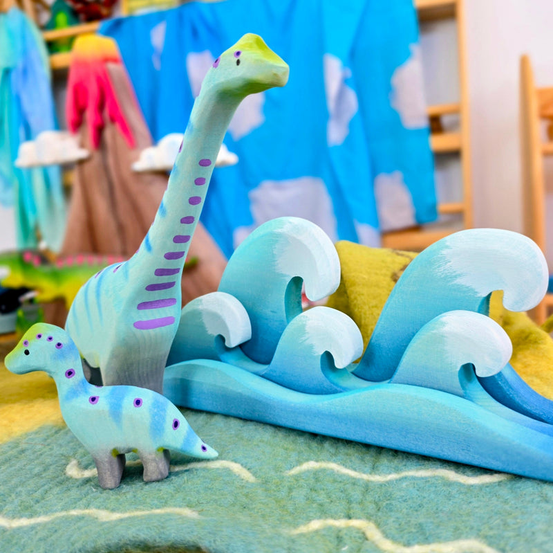 Wooden Valuri Water Waves Set of 3 by BumbuToys Wooden Animals 3yrs+