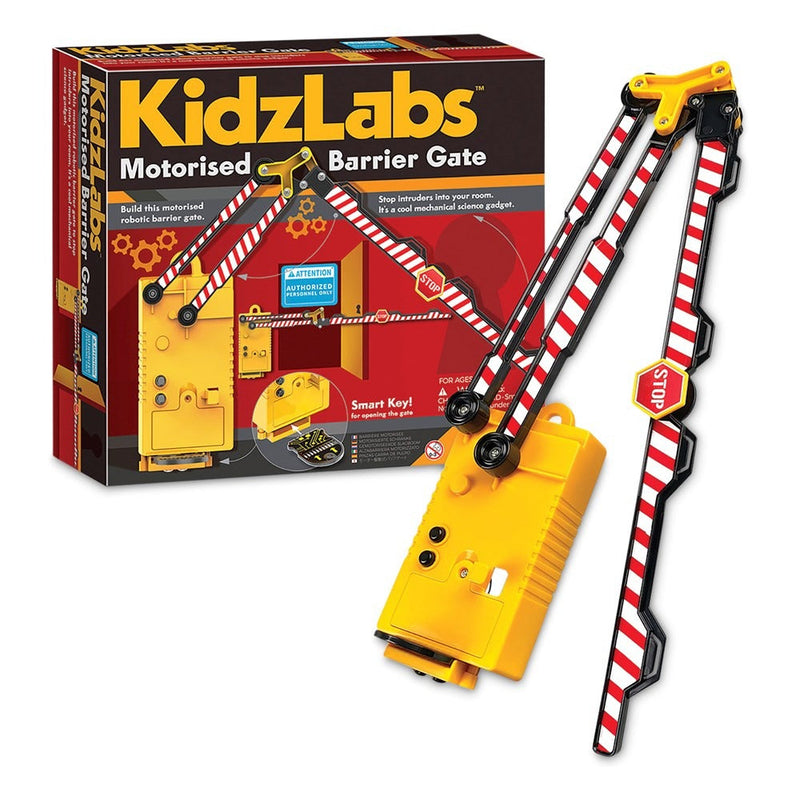KidzLabs Motorised Barrier Gate Early Science STEM Toys Gifting Idea for 8yrs+
