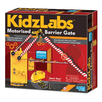 KidzLabs Motorised Barrier Gate Early Science STEM Toys Gifting Idea for 8yrs+