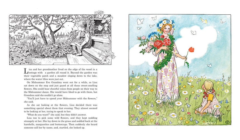 The Flowers’ Festival (Hardcover) by Elsa Beskow Kids Book