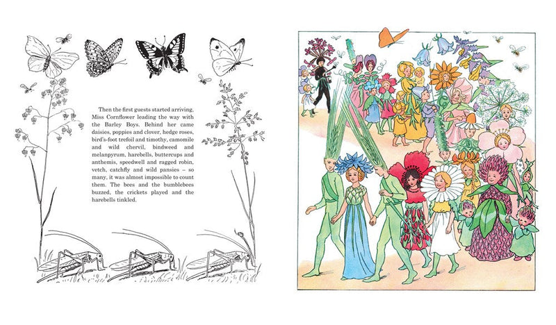 The Flowers’ Festival (Hardcover) by Elsa Beskow Kids Book