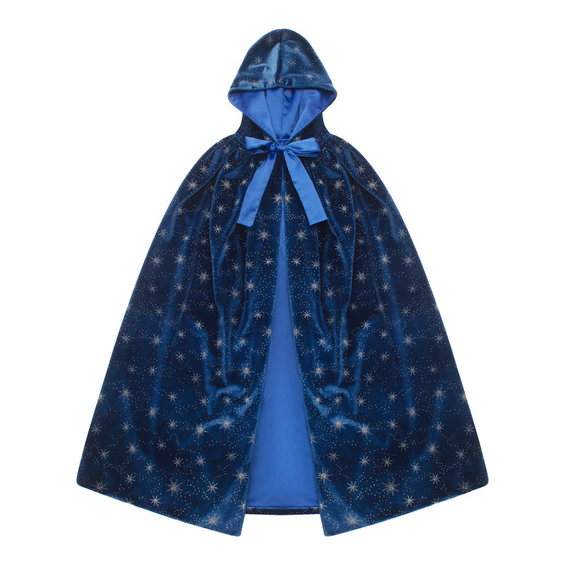 Ice Queen Velvet Cape BLUE Cape by Mimi & Lula Costumes Fairy Unicorn and Castle Theme 3yrs+