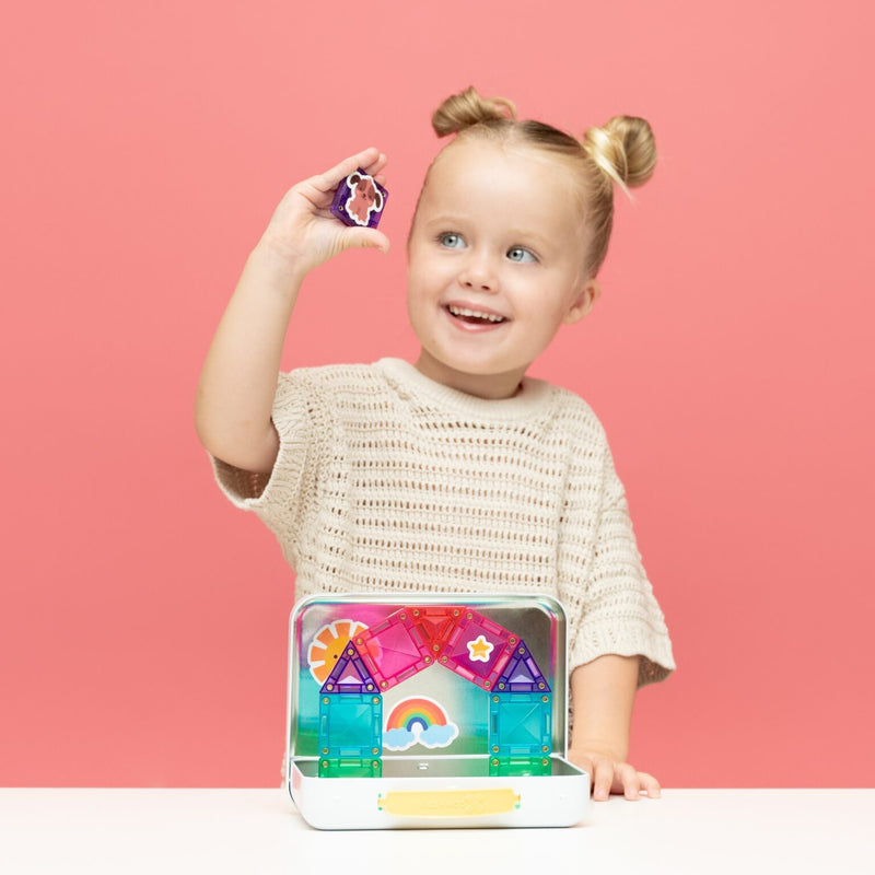 Connetix Tiles 32 Piece Travel Mini Pack NEW 2026 Travel Toys 3yrs+