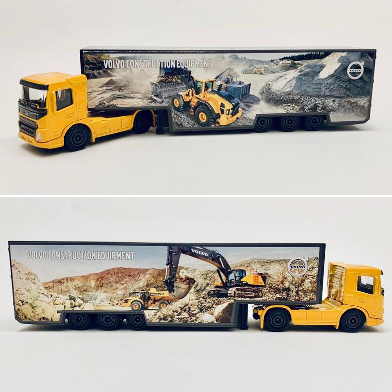 Majorette Volvo Transporter Vehicle 1pc 3 Designs Metal Travel Toys Car Gift Idea for 3yrs+