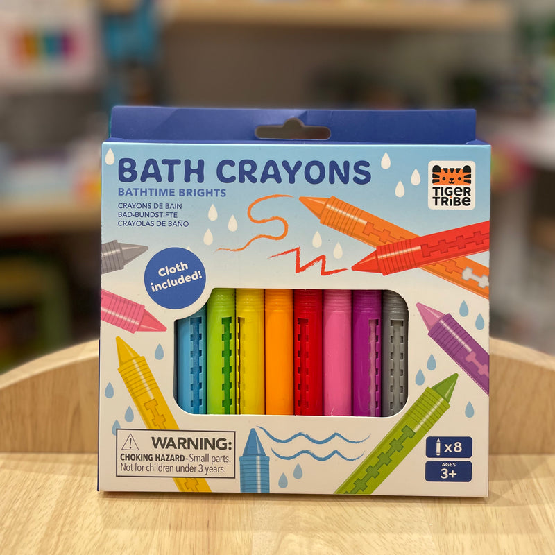 Tiger Tribe Bath Crayons Bath Toys Art and craft for kids 3yrs+