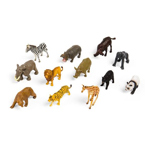 Wild Life Figurine TubeA Mini Gift Set 12pc by CollectA Animal Figurines 3yrs+