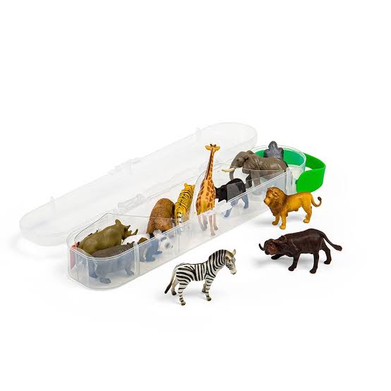Wild Life Figurine TubeA Mini Gift Set 12pc by CollectA Animal Figurines 3yrs+