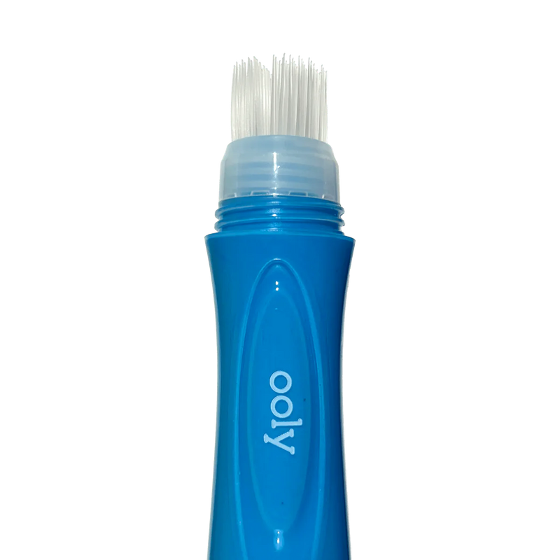 Ooly Set of 6 Easy Squeezy Squeezable Poster Paint Brushes Stationary Art and Crafts for Toddlers 3yrs+