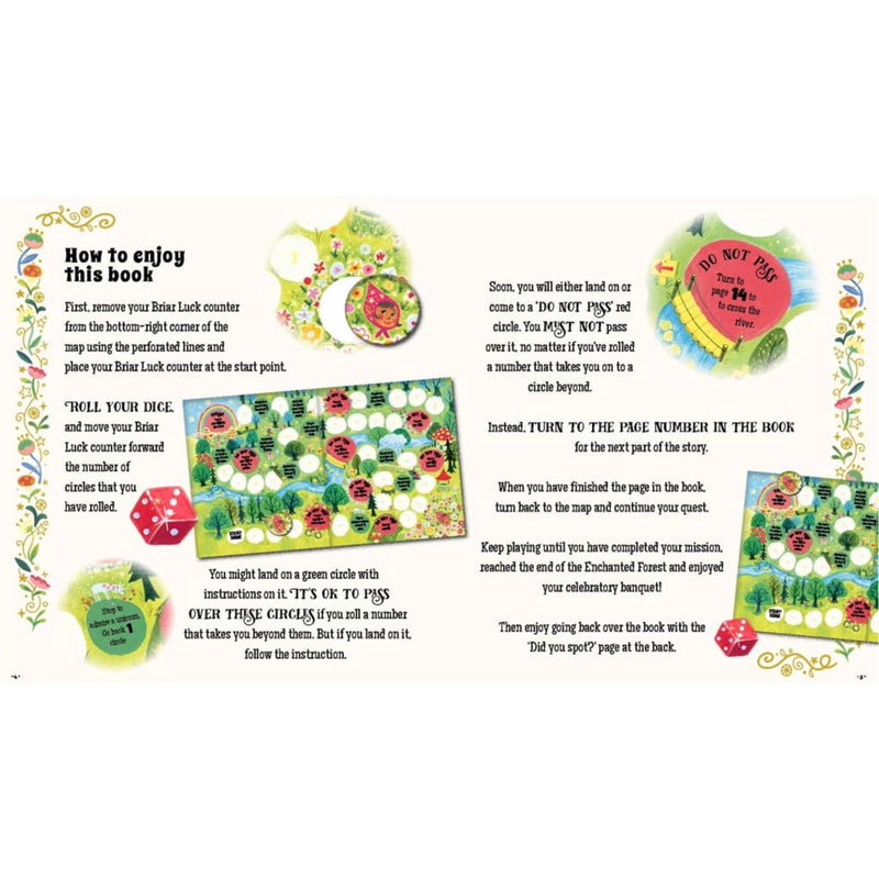 A Roll of The Dice Enchanted Forest Book (Hardcover) By Lauren De Graaf