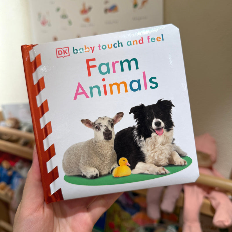 Baby Touch and Feel Farm Animals (Board Book) Kids Book Baby Gifts Idea