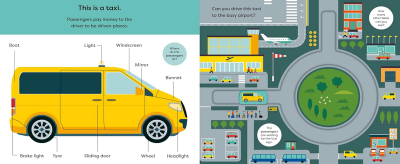 Make Tracks Cars (Board Book) Kids Picture Book