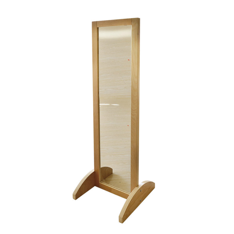 Billy Kidz Birch Kindy/Floor Mirror 35 x 40 x 124cm Kids Furniture Baby and Toddler Range School Range (Bulky Shipping)