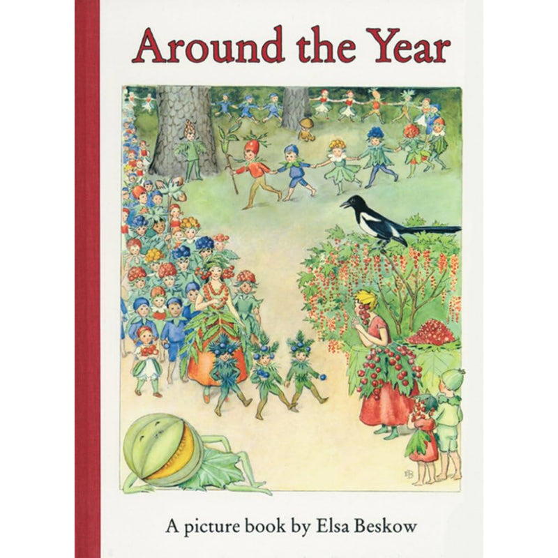 Around the Year (Hardcover) by Elsa Beskow Kids Picture Book