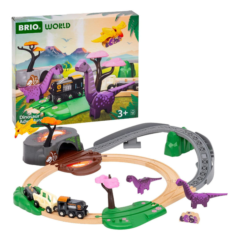BRIO Dinosaur Adventure Set 21pcs Dinosaur toy Best Seller Dinosaur and Dragon Theme 3yr+