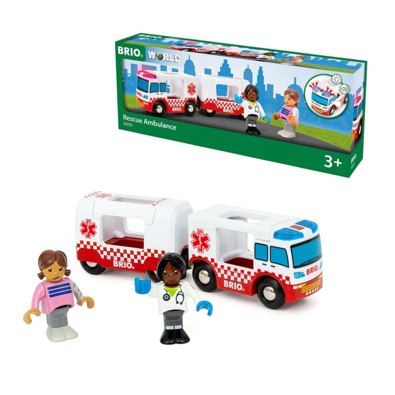 BRIO Rescue Ambulance 4 pieces Toy vehicle 3yrs+