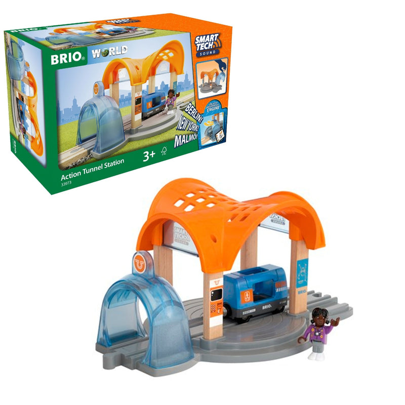 BRIO Smart Tech Action Tunnel Station  3yrs+