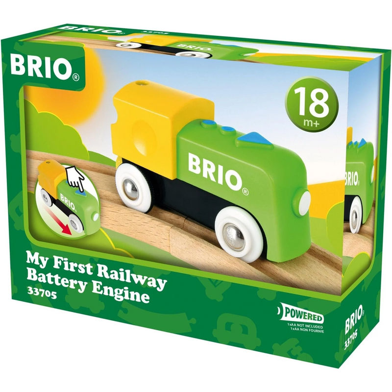 BRIO My First Railway Battery Engine Toddler Toys Train Best Seller 18m+
