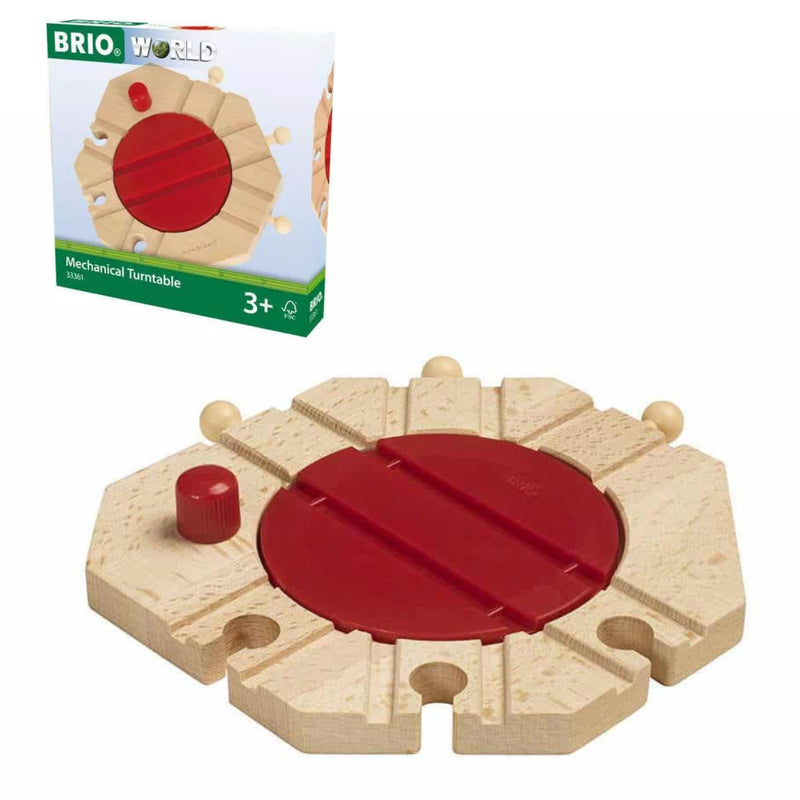 BRIO Mechanical Turntable 3yrs+