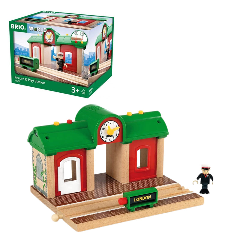 BRIO Record & Play Station With Sound And Light 3yrs+