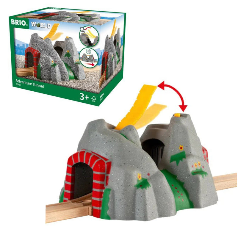 BRIO Adventure Tunnel with Sound  3yrs+