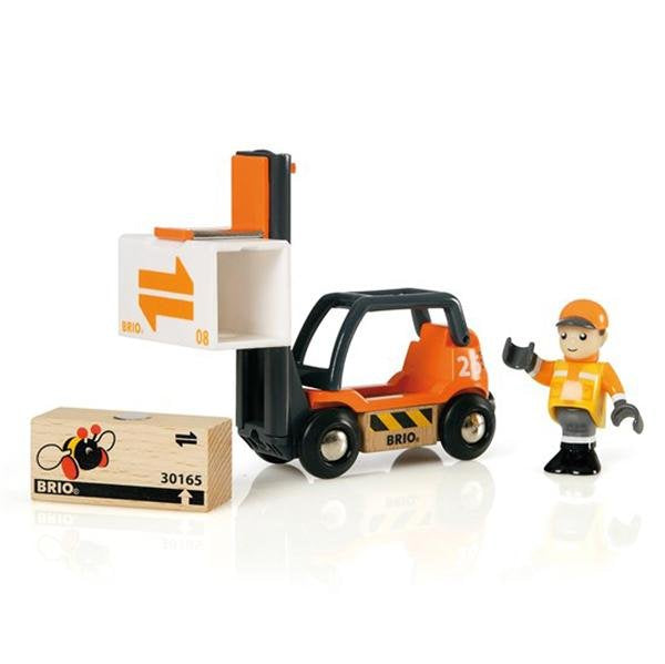 BRIO Vehicle Forklift 4pcs Toy Vehicle Best Seller 3yrs+