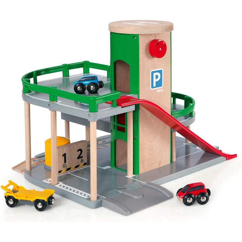 BRIO Parking Garage Pieces Set Wooden toy car garage Best Seller