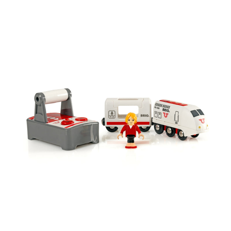 BRIO Remote Control Travel Train 4 Pcs With Sound And Light Battery Operated Best Seller 3yrs+